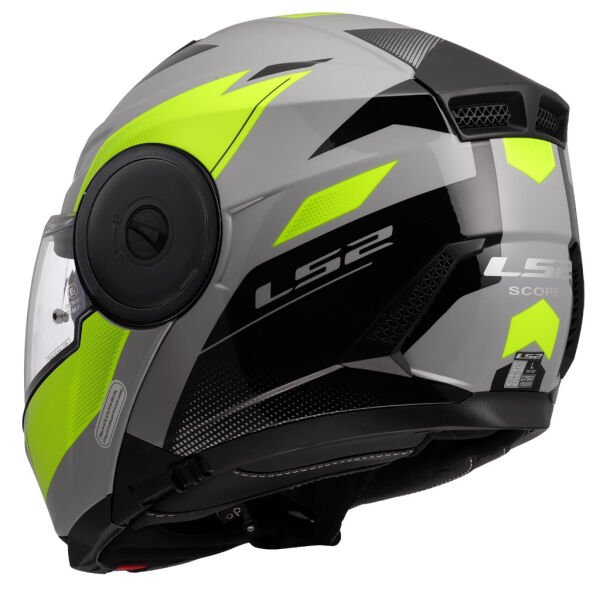 LS2 SCOPE 2 DURIA GRİ-NEON SARI KASK