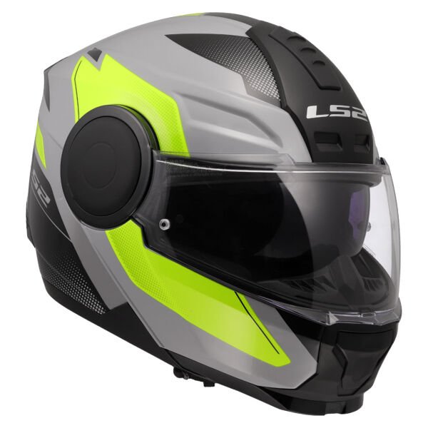 LS2 SCOPE 2 DURIA GRİ-NEON SARI KASK