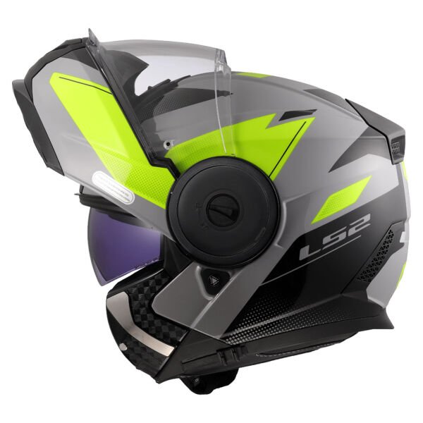 LS2 SCOPE 2 DURIA GRİ-NEON SARI KASK