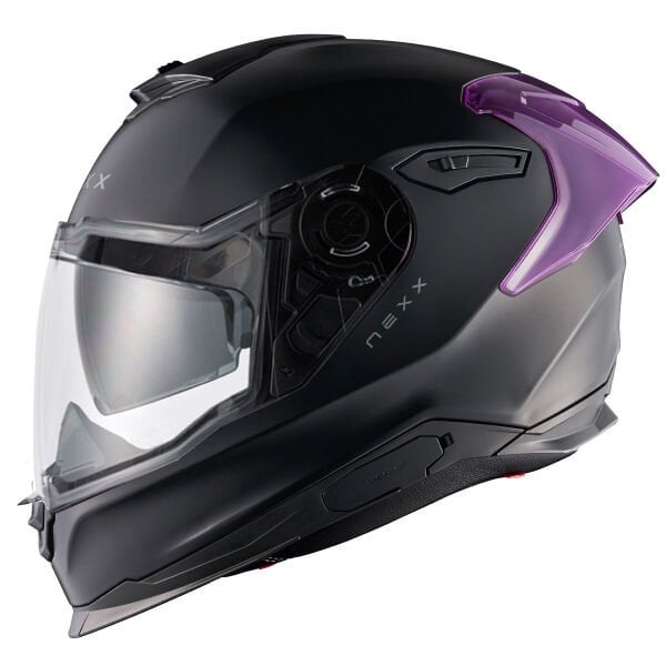 NEXX Y.100R SUBSONIC MAT SİYAH-PEMBE KASK