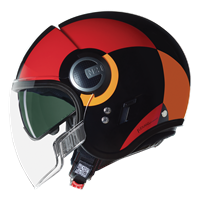 NOLAN N21 VISOR 06 BICROMO  350 CAMLI YARIM KASK