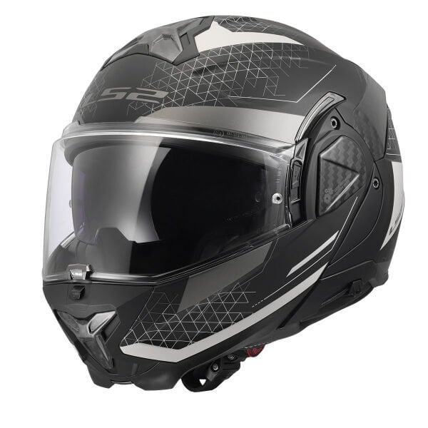 LS2 ADVANT 2 ASTRAL MAT GRİ-SİYAH KASK