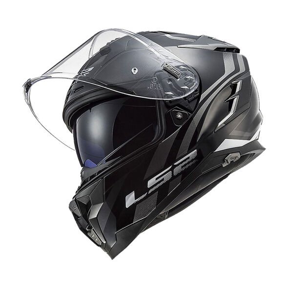 LS2 CHALLENGER PROPELLER SİYAH-TITANIUM KASK