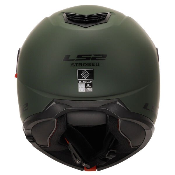 LS2 STROBE 2 MAT YEŞİL KASK