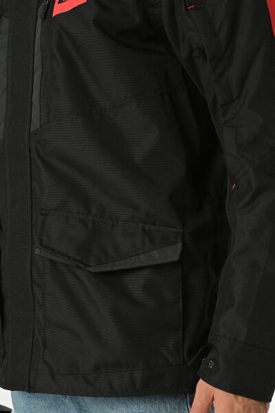 LS2 METROPOLIS EVO MONT SİYAH-KIRMIZI