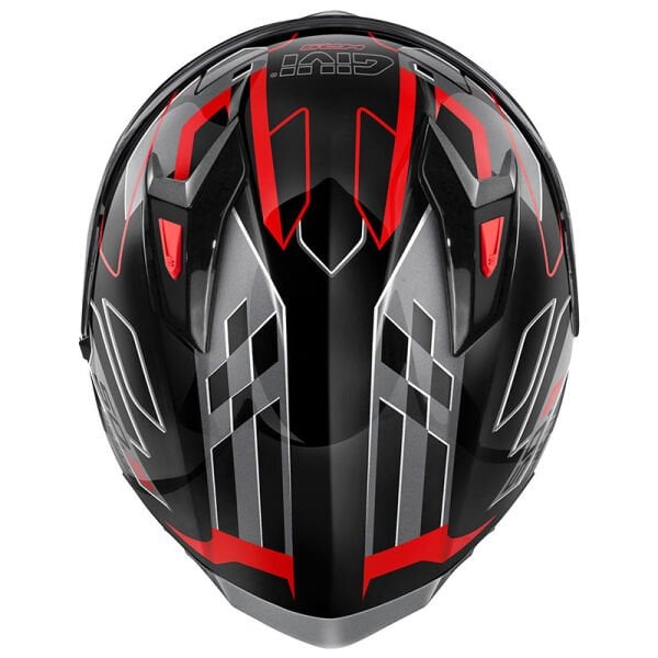 GIVI 50.9 ASSAULT SİYAH-TITANIUM-KIRMIZI KASK