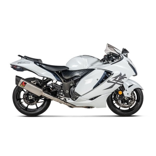 AKRAPOVIC S-S13R4-APLT SUZUKI GSX-1300R HAYABUSA (21-25) RACING LINE (TITANIUM) EGZOZ