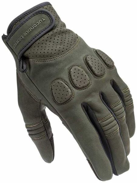 TUCANO URBANO GIG PRO DERİ ELDİVEN KOYU YEŞİL