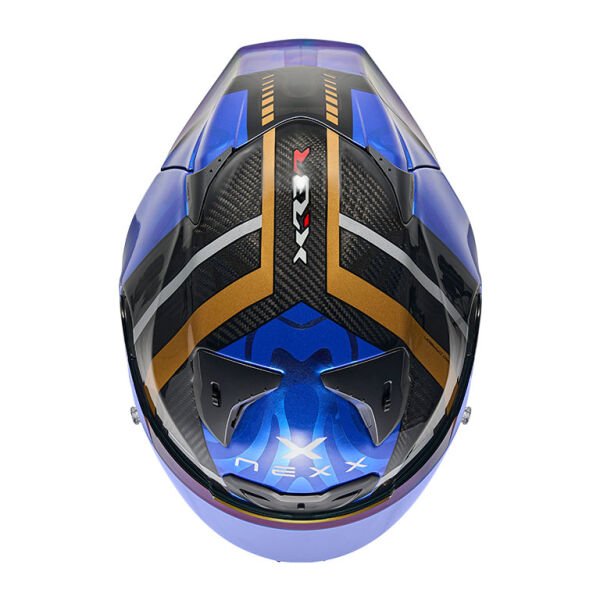 NEXX X.R3R SWIRL KARBON MAVİ KASK