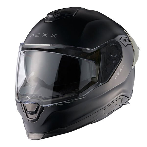 NEXX Y.100R SUBSONIC MAT SİYAH-SARI KASK