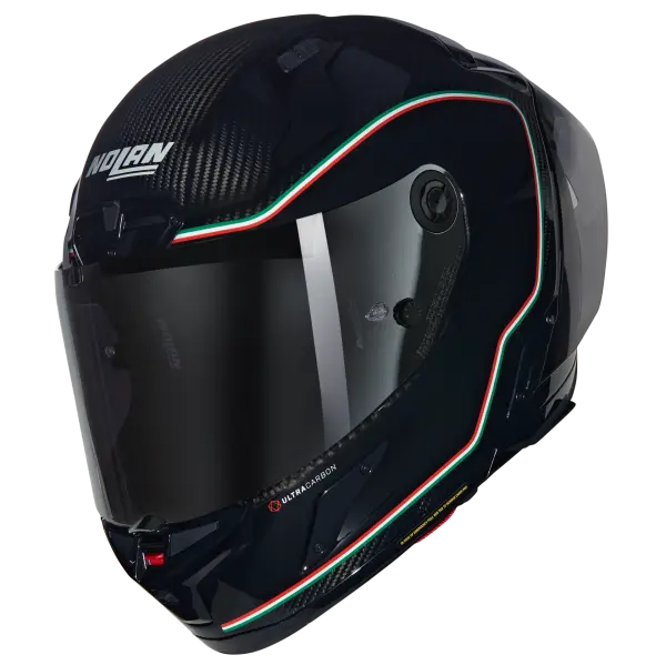 NOLAN X-804 RS ASSO DI PICCHE 341 KARBON KAPALI KASK PARLAK