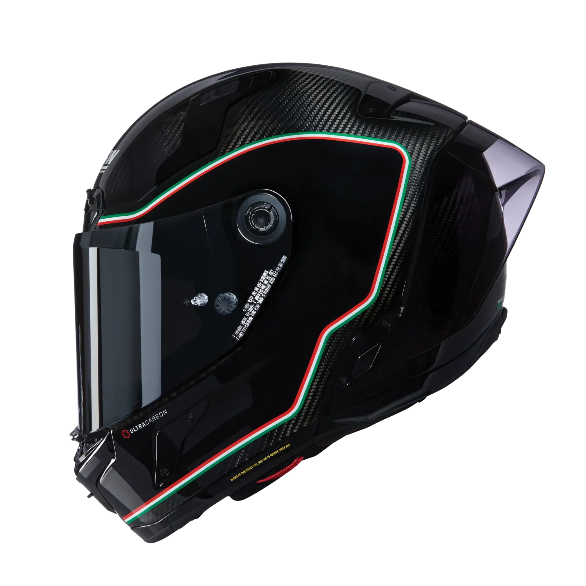 NOLAN X-804 RS ASSO DI PICCHE 341 KARBON KAPALI KASK PARLAK