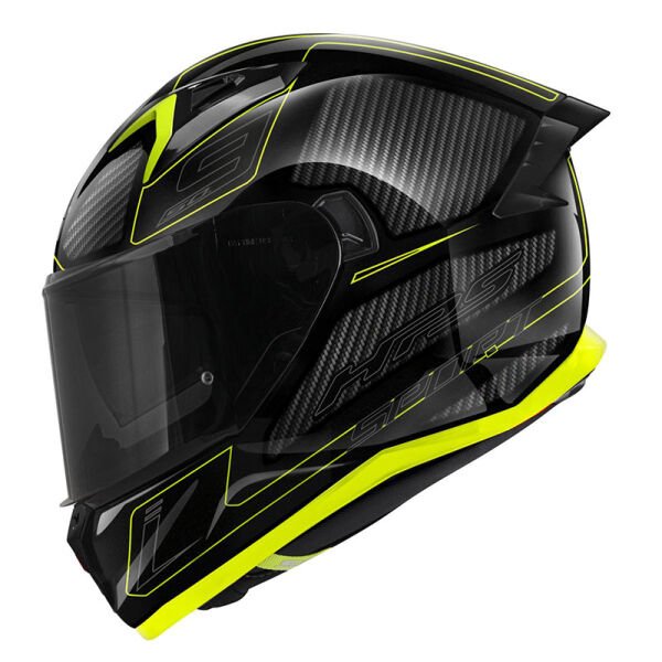 GIVI 50.9 ENIGMA SİYAH-TITANIUM-NEON SARI KASK