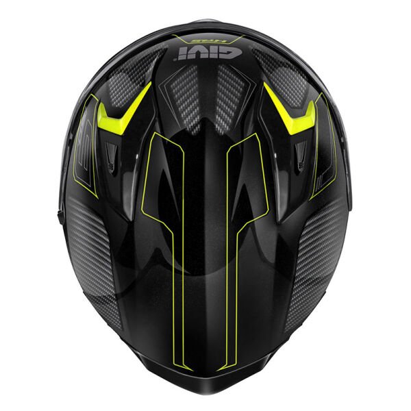 GIVI 50.9 ENIGMA SİYAH-TITANIUM-NEON SARI KASK
