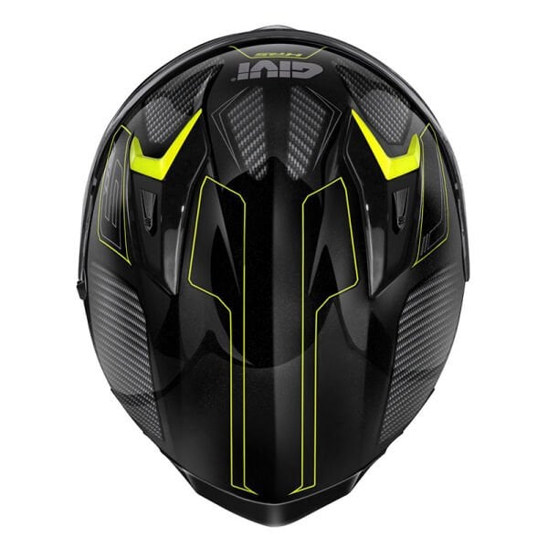 GIVI 50.9 ENIGMA SİYAH-TITANIUM-NEON SARI KASK