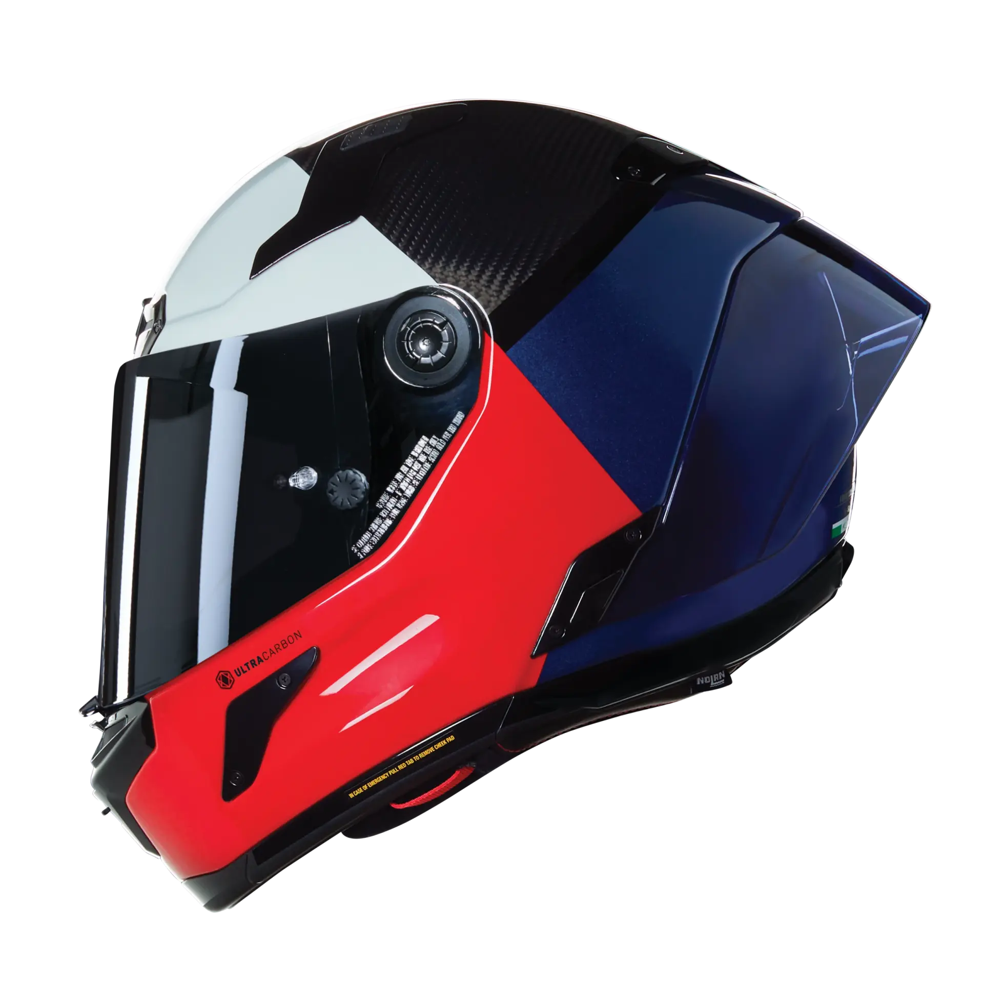NOLAN X-804 RS BLOCCO 348 KARBON KAPALI KASK