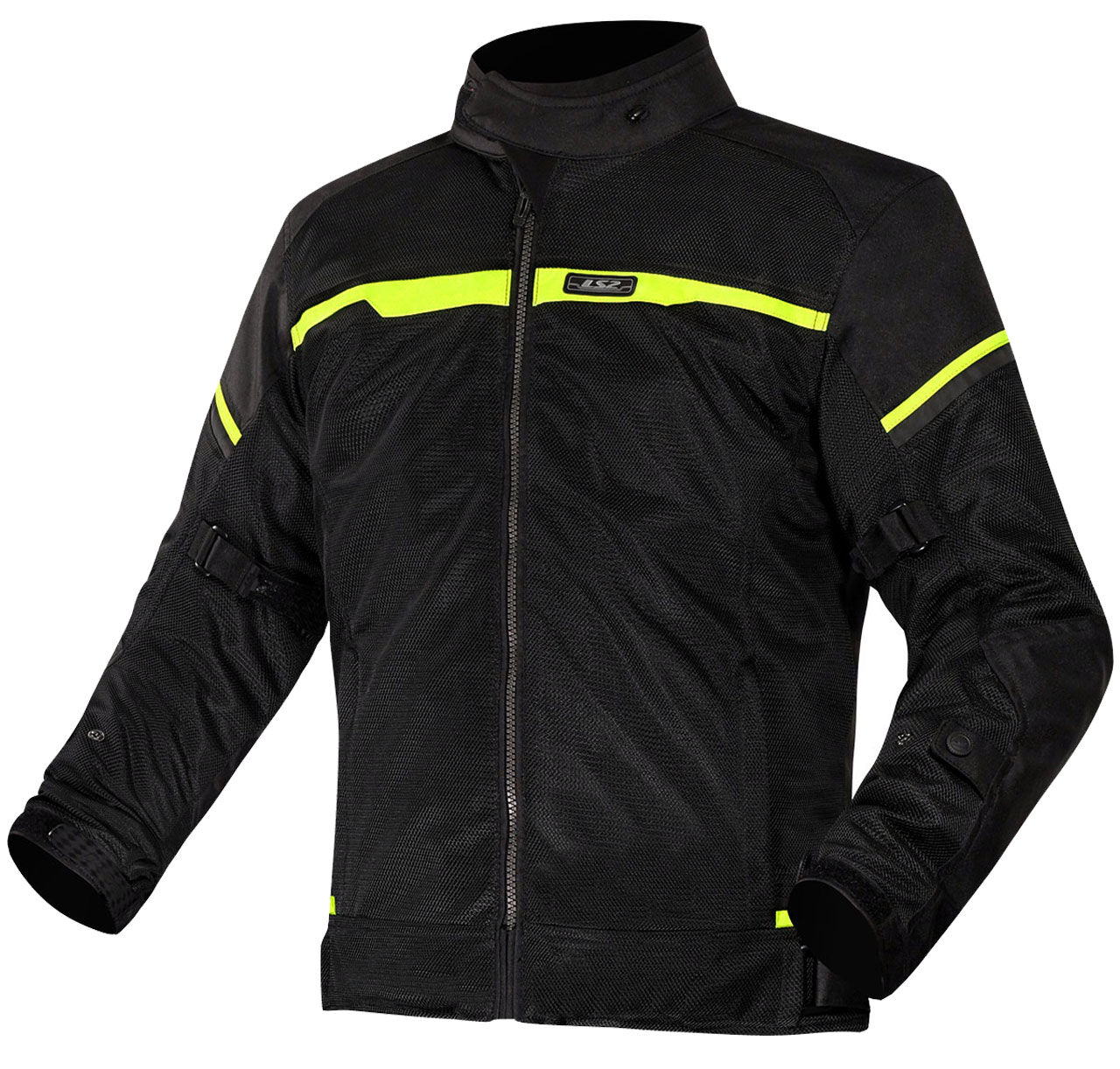 LS2 RIVA MONT SİYAH-NEON SARI