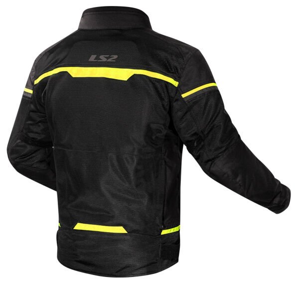 LS2 RIVA MONT SİYAH-NEON SARI