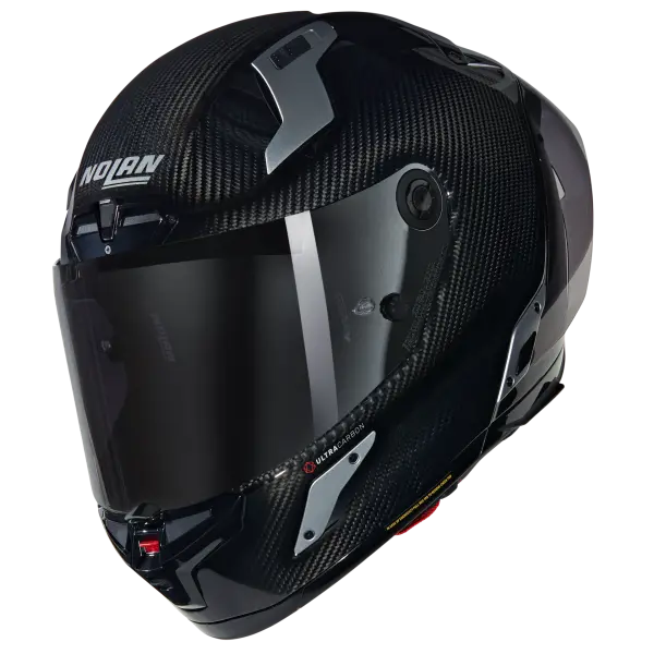 NOLAN X-804 RS ARGENTO  332 KARBON KAPALI KASK PARLAK