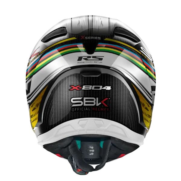 NOLAN X-804 RS SBK 353 KARBON KAPALI KASK