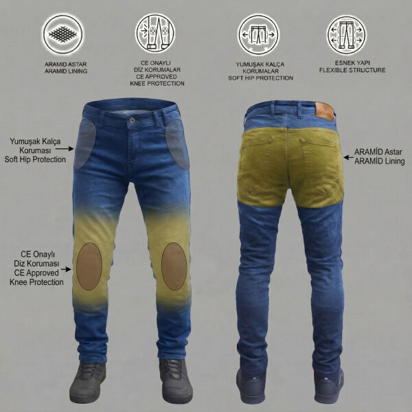 VEXO TITANS KOT PANTOLON LACİVERT