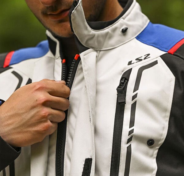 LS2 NARVIK MONT MAVİ-SİYAH-GRİ-KIRMIZI