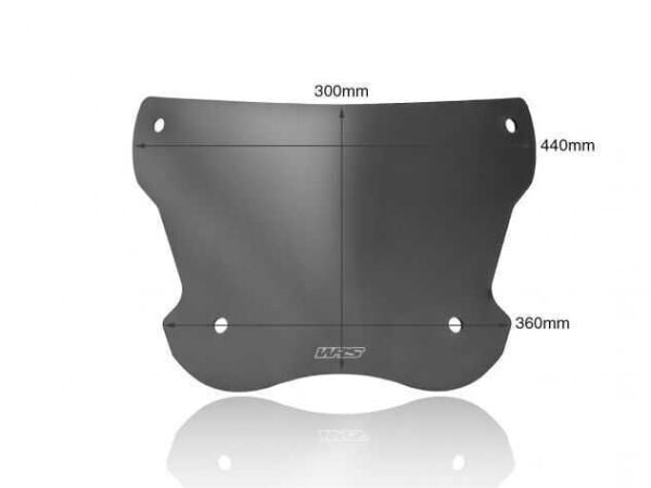 WRS HONDA SH 125 2020-2024 RÜZGAR SİPERLİĞİ KOYU FÜME