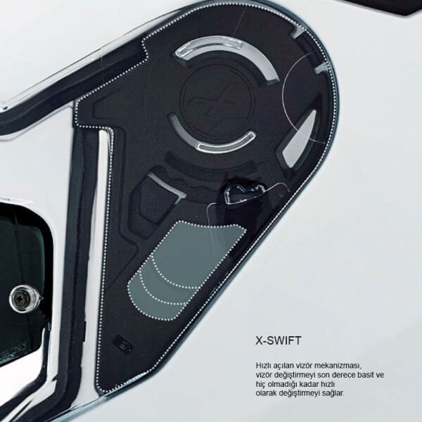 NEXX SX.100 BIG SHOT GRİ KASK