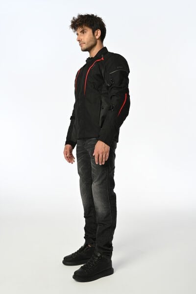 LS2 SEPANG MONT SİYAH-GRİ-KIRMIZI