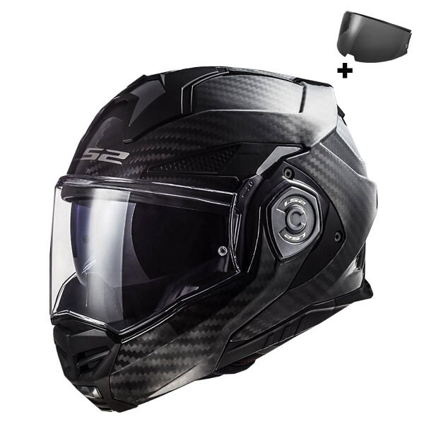 LS2 ADVANT X KARBON SİYAH KASK