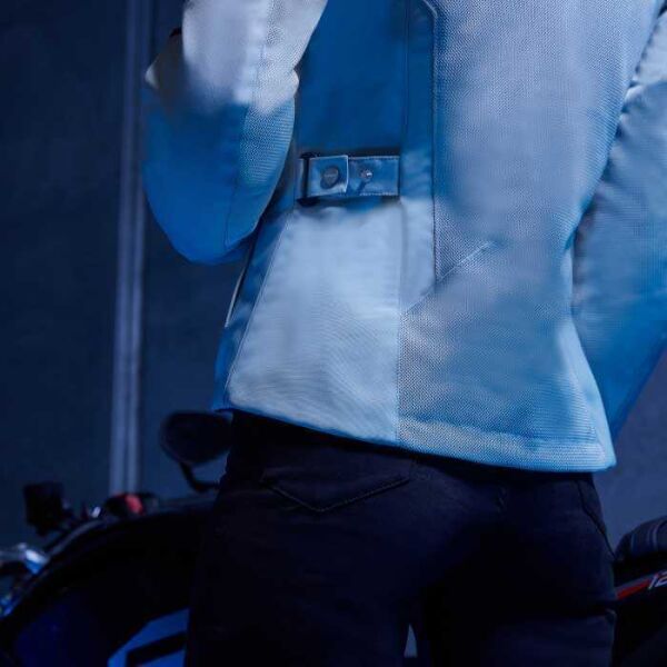 SPIDI TEK NET LADY YAZLIK FİLE KADIN TEKSTİL CEKET BUZ BEYAZI