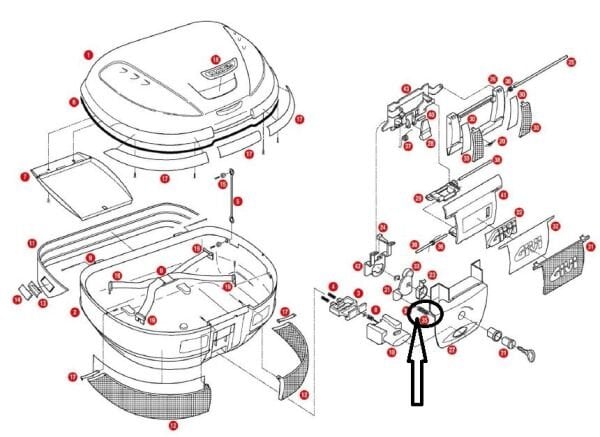 GIVI Z631 ÇANTA YAYI E52