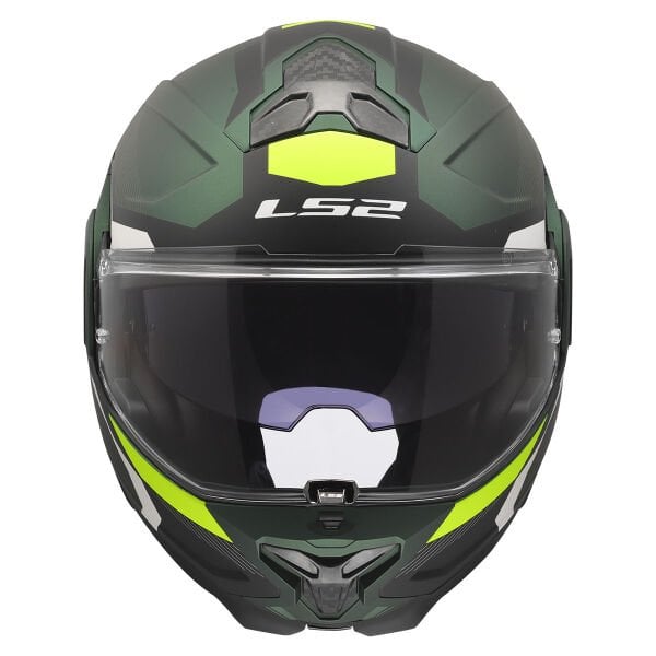 LS2 ADVANT 2 TRIPLE MAT SİYAH-YEŞİL-NEON SARI KASK