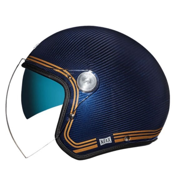 NEXX X.G20 LIGNAGE KARBON MAVİ-SARI KASK