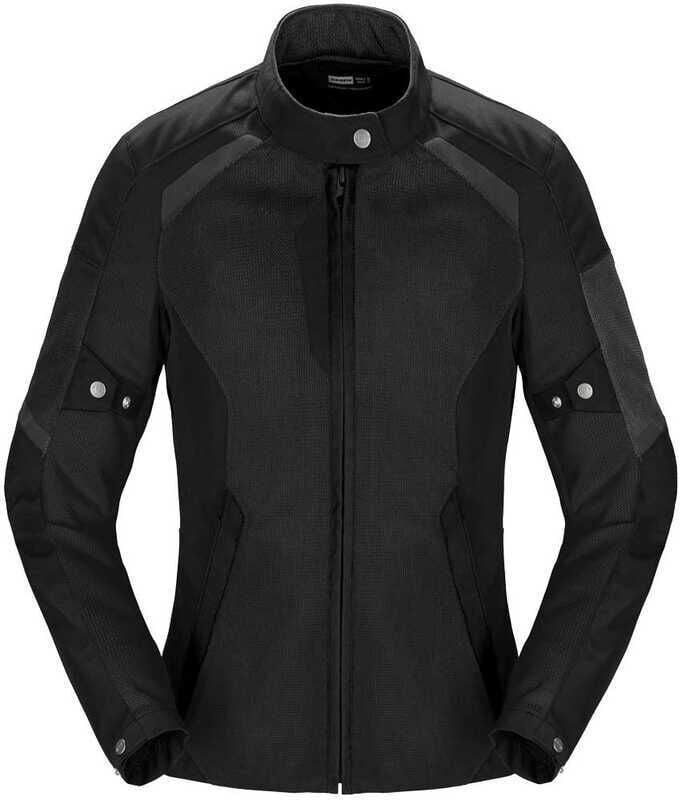 SPIDI TEK NET LADY YAZLIK FİLE KADIN TEKSTİL CEKET SİYAH