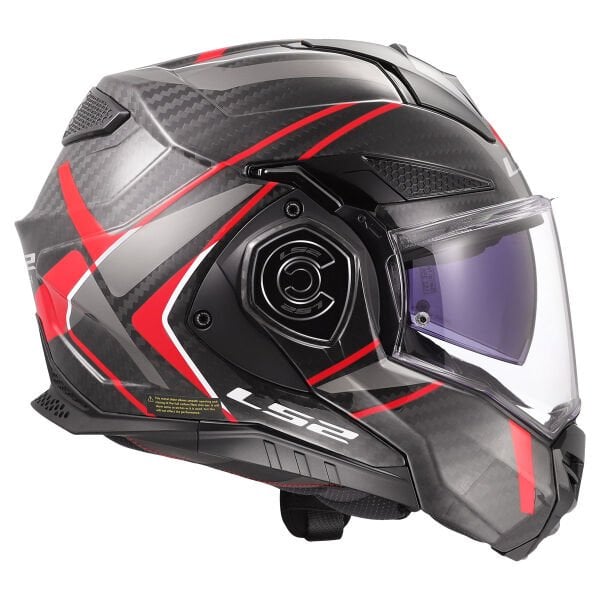 LS2 ADVANT X KARBON FUTURE II KIRMIZI KASK