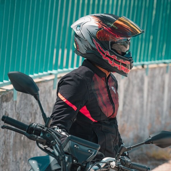 NEXX Y.100R NIGHT RIDER MAT TITANIUM KASK