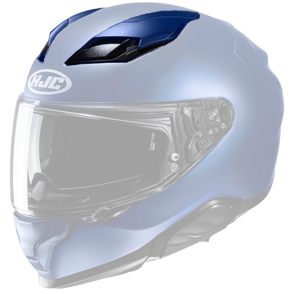 HJC F71 KASK TEPE HAVALANDIRMA SEMI FLAT TITANIUM