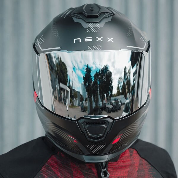 NEXX Y.100R BARON MAT SİYAH KASK