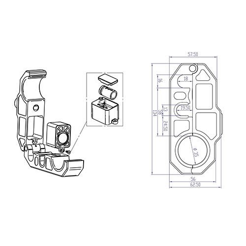 KOVIX KHL-B ALARMLI GİDON FREN KİLİT