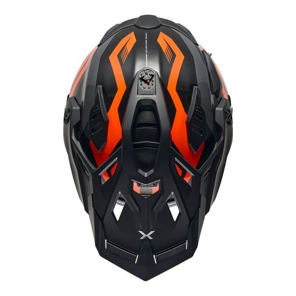 NEXX X.WED 3 GOBI TURUNCU-BEYAZ KASK