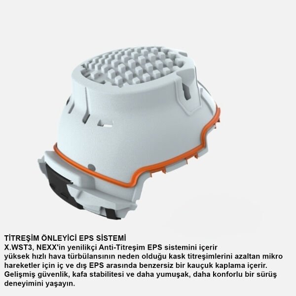 NEXX X.WST 3 B-SIDE MAVİ-TURUNCU KASK