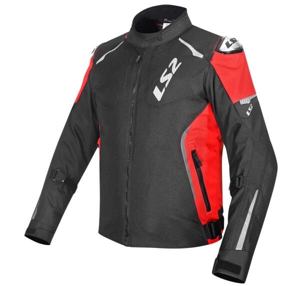LS2 ZOOM H2O MONT SİYAH-KIRMIZI