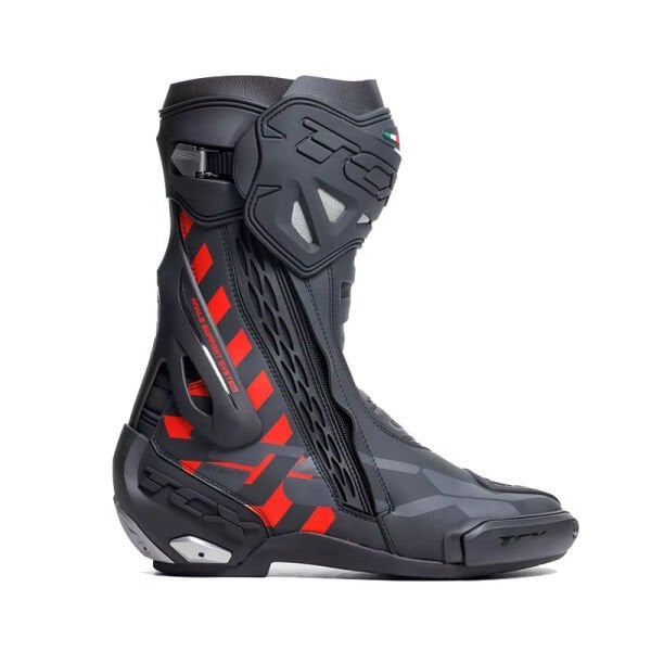 TCX RT-RACE ÇİZME SİYAH-KIRMIZI