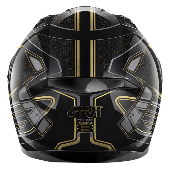 GIVI 50.8 MYSTICAL SİYAH-BRONZ-SARI KASK