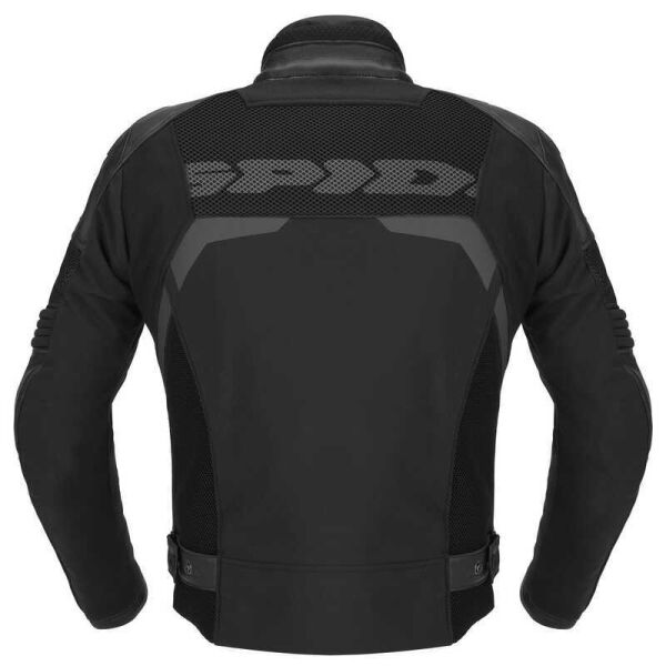 SPIDI RAPID H2OUT DERİ CEKET SİYAH