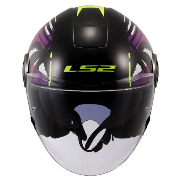 LS2 CLASSY PALM SİYAH KASK