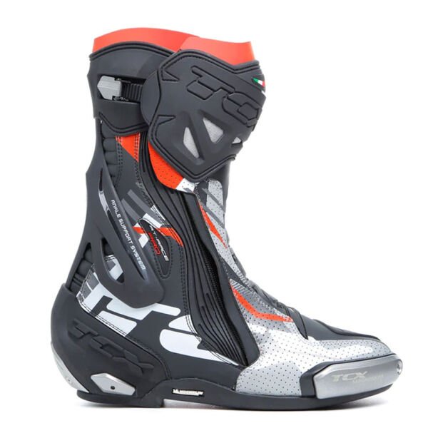 TCX RT-RACE PRO AIR ÇİZME SİYAH-GRİ-KIRMIZI