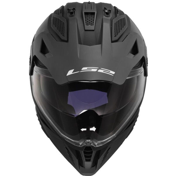 LS2 PIONEER 2 MAT SİYAH KASK
