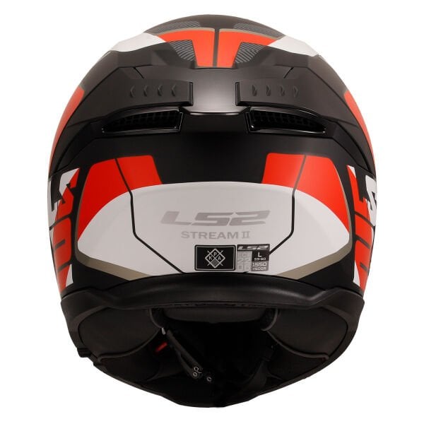 LS2 STREAM 2 ROAD MAT SİYAH-KIRMIZI-BEYAZ-GRİ KASK